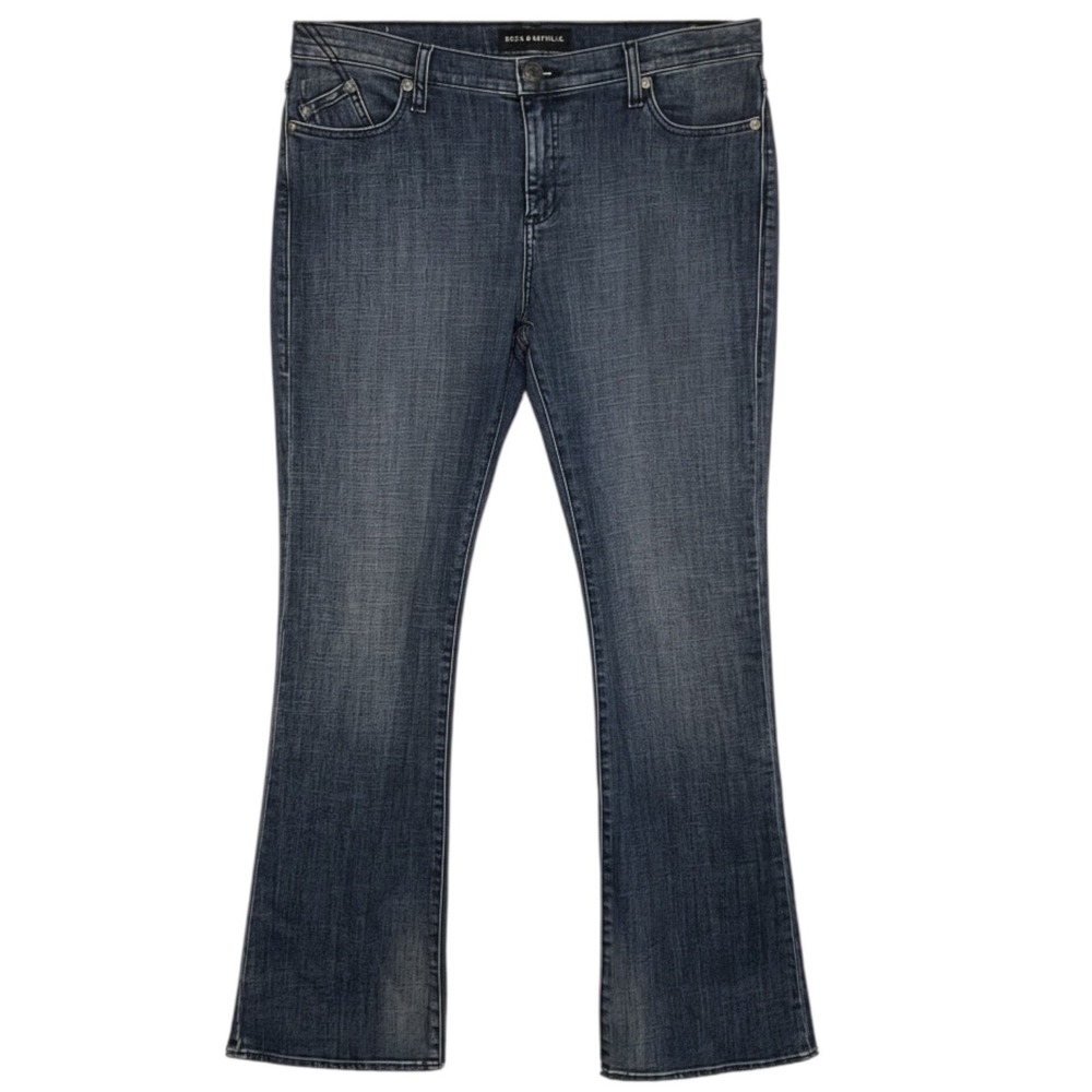 Rock‎ & Republic Kasandra Bootcut Jeans Women's 16M Stretch Dark Wash